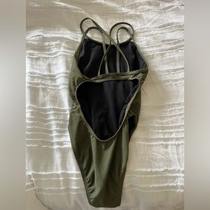 Jolyn Murray Olive Green One Piece